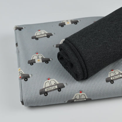 Rib Jersey Polizeiauto - elli&else