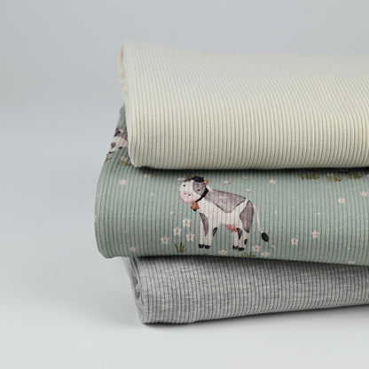 Rib Jersey Kühe - elli&else