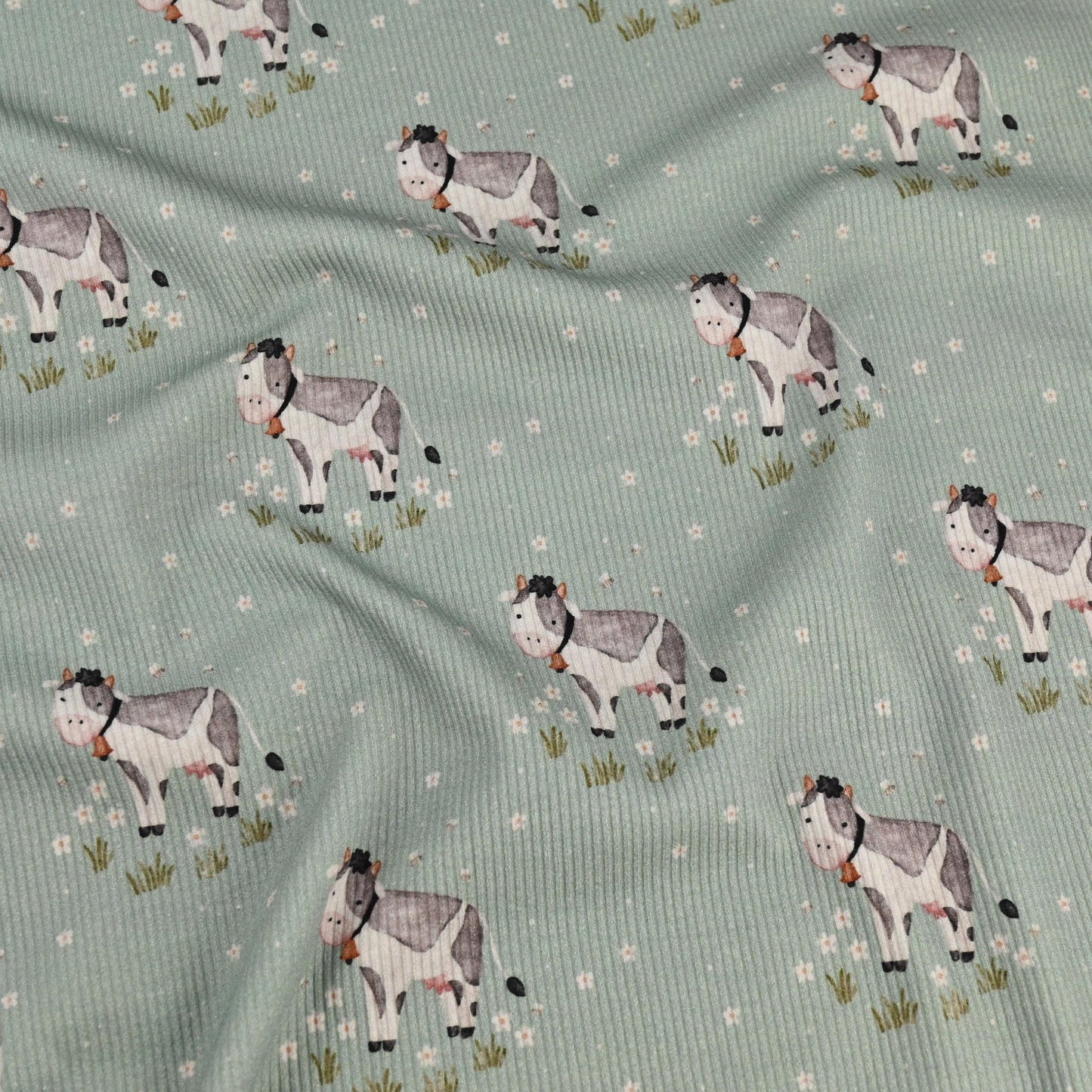 Rib Jersey Kühe - elli&else