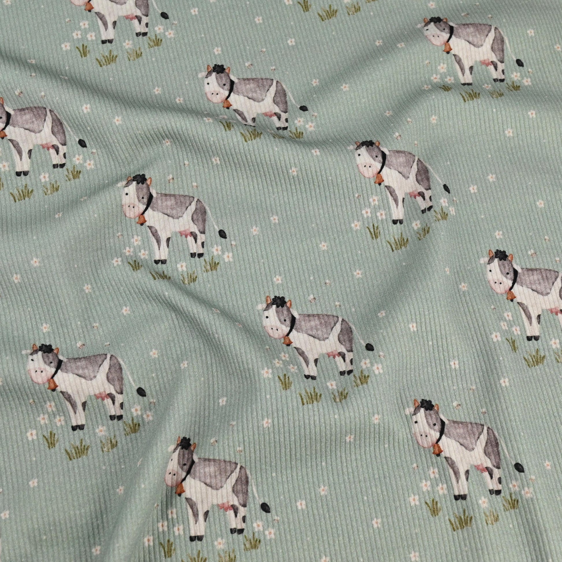 Rib Jersey Kühe - elli&else