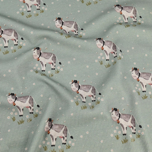 Rib Jersey Kühe - elli&else