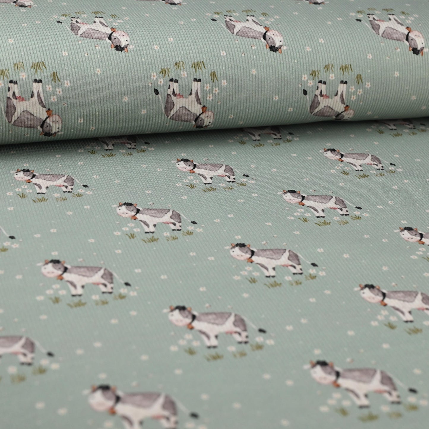 Rib Jersey Kühe - elli&else