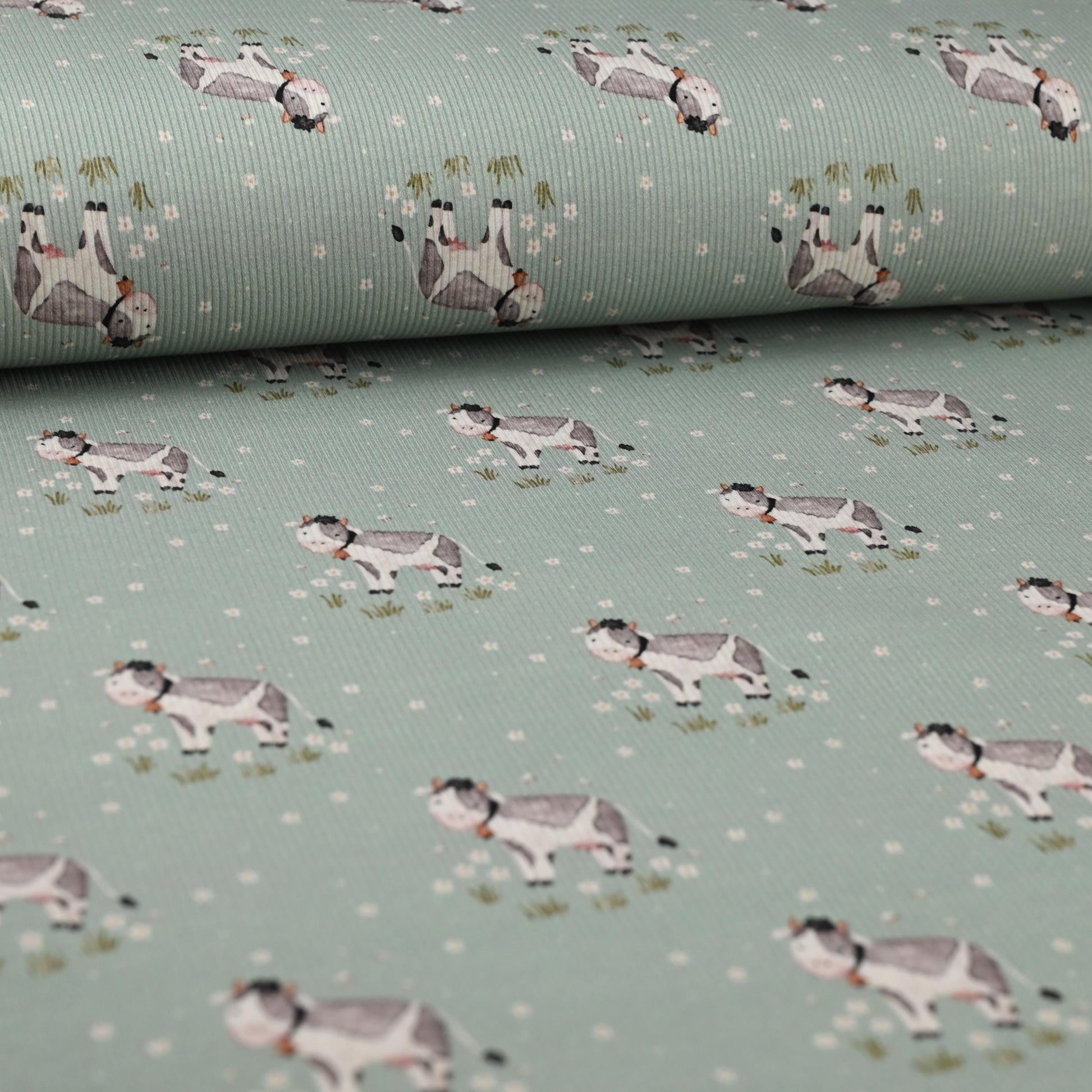 Rib Jersey Kühe - elli&else