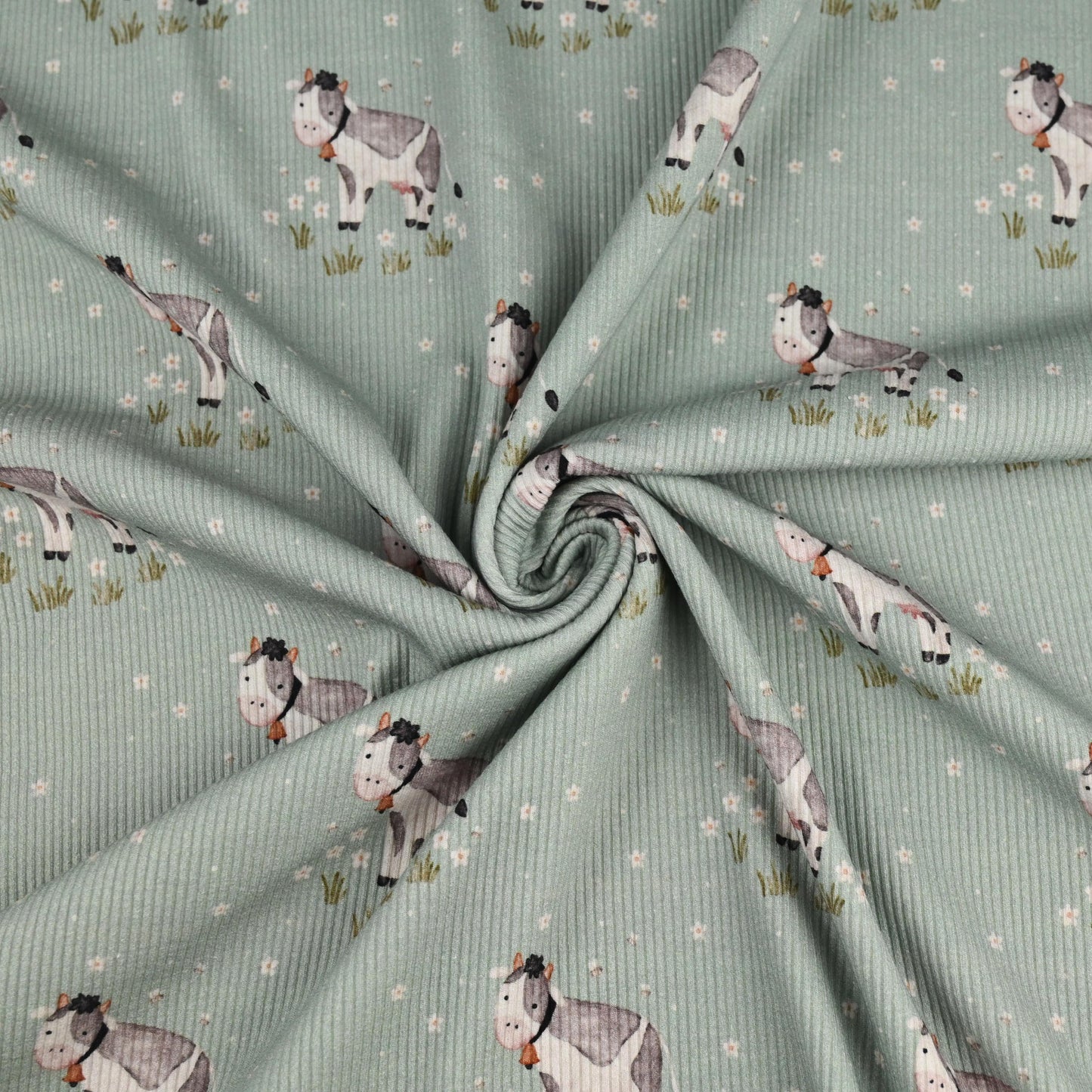 Rib Jersey Kühe - elli&else