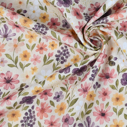 Popeline Blüten Aquarell - elli&else