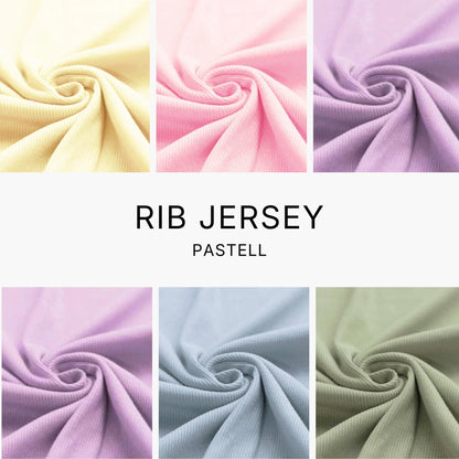 Rib Jersey pastell