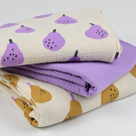 Bio-Musselin Birnen | Jennifer Bouron - elli&else