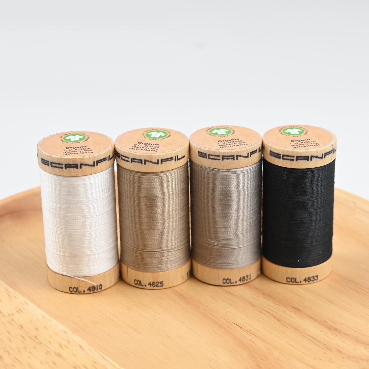 Nähgarn Scanfil Organic Cotton - 100m