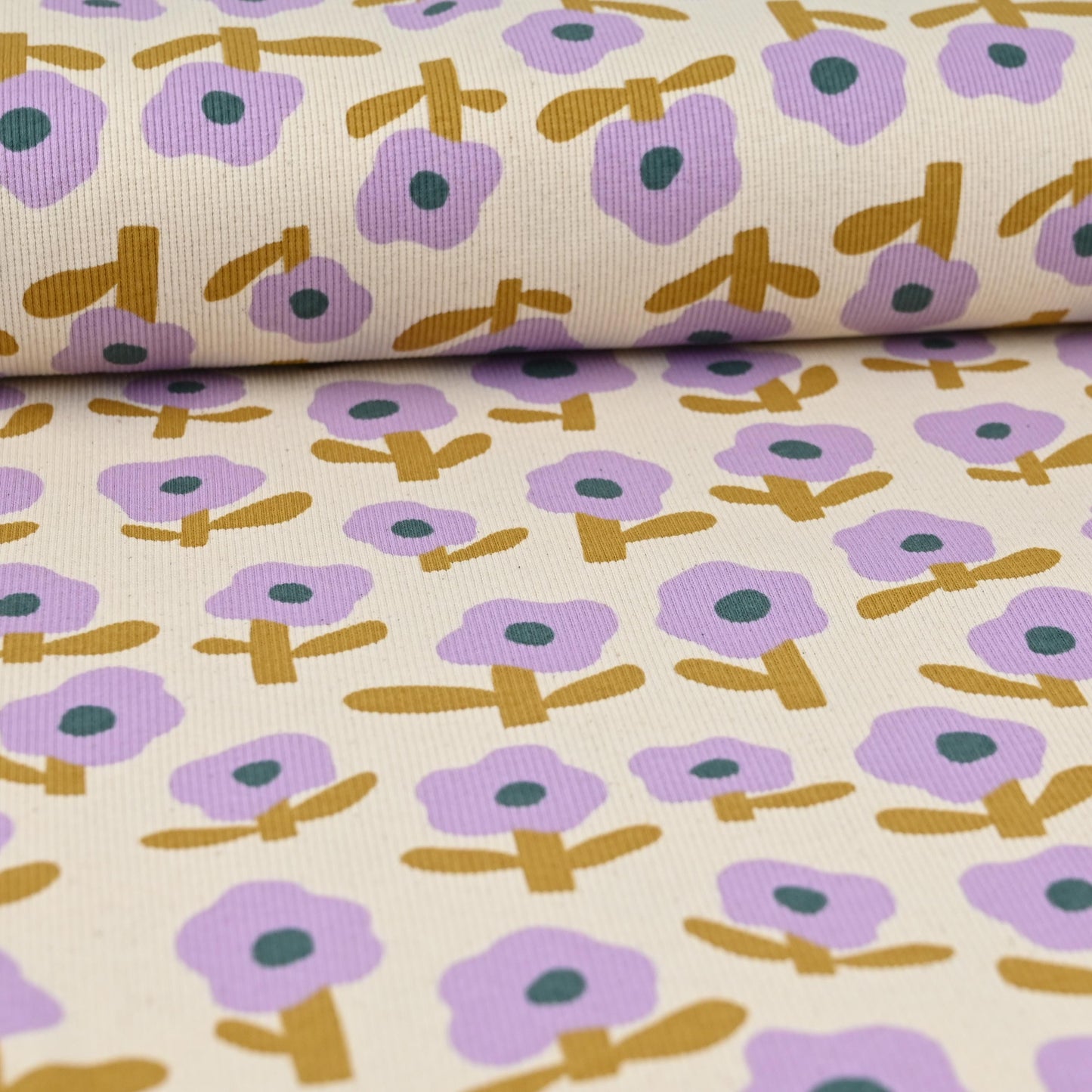 Bio Rib Jersey Blumen | Jennifer Bouron - elli&else