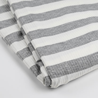 Rib Jersey breite Streifen