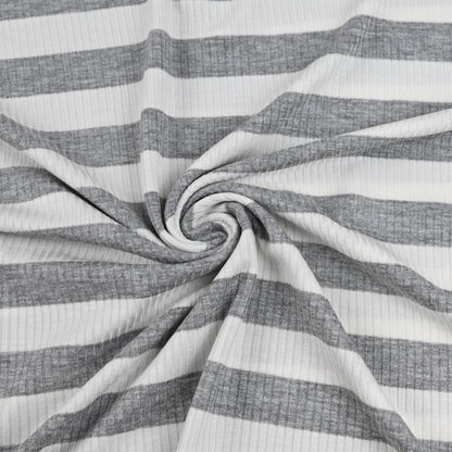 Rib Jersey breite Streifen