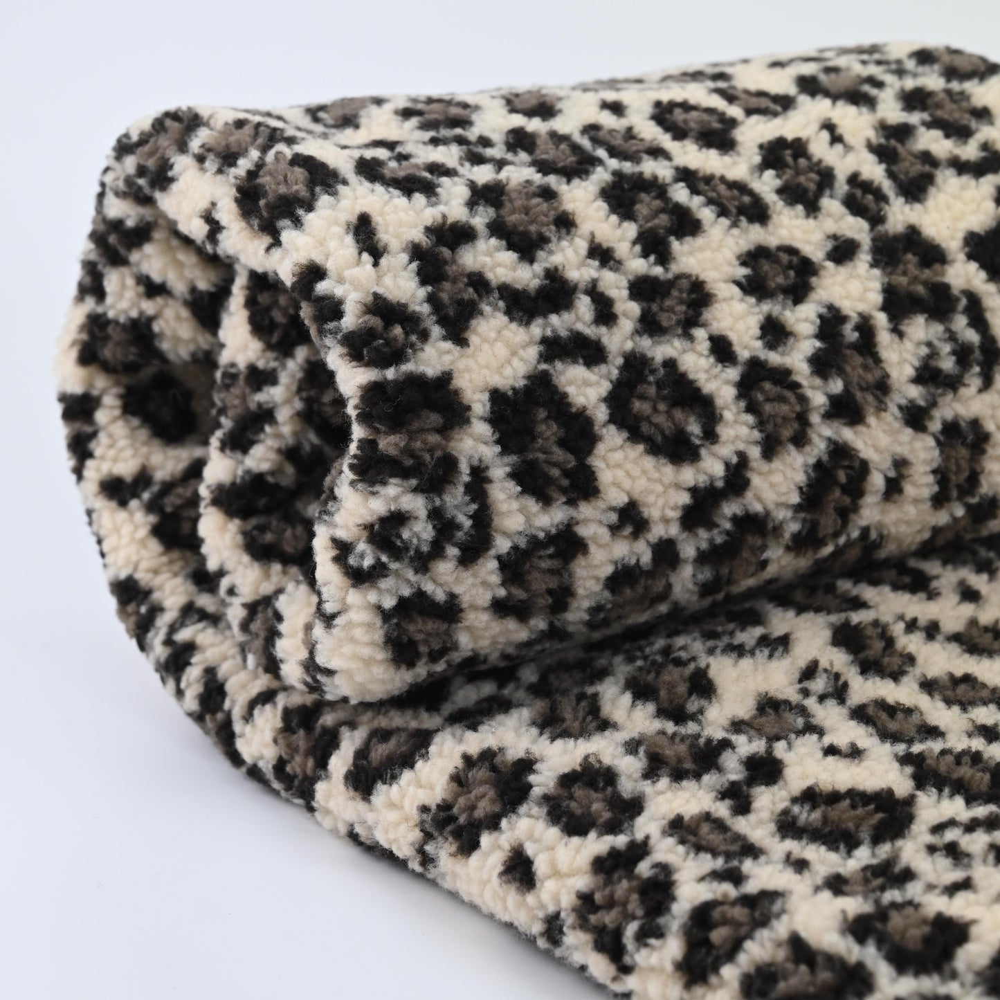 Teddy Stoff Leoprint klein