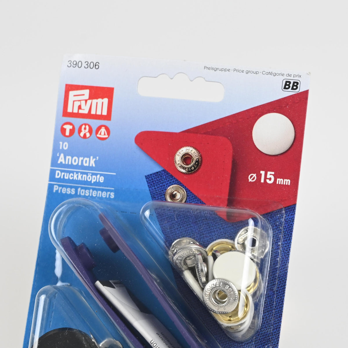 Prym Nähfrei Druckknöpfe 15 mm