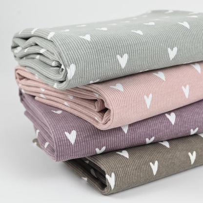 Bio Rib Jersey Herzen