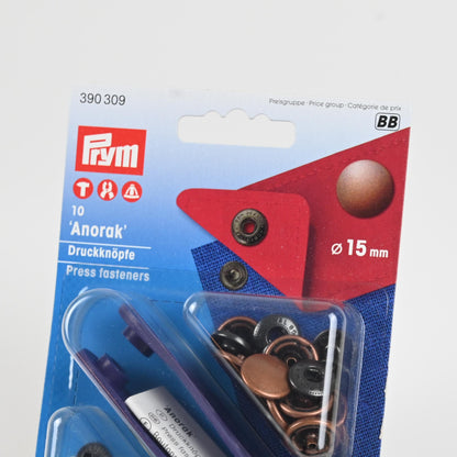 Prym Nähfrei Druckknöpfe 15 mm