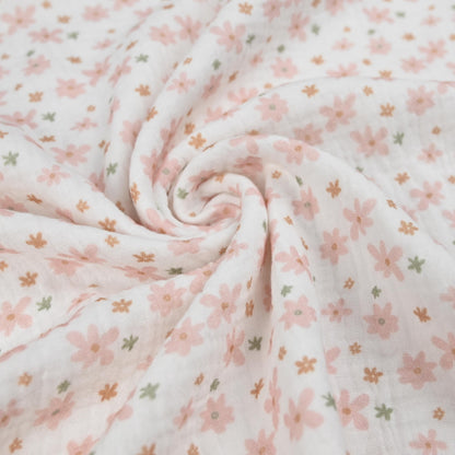Musselin Blüten rosa