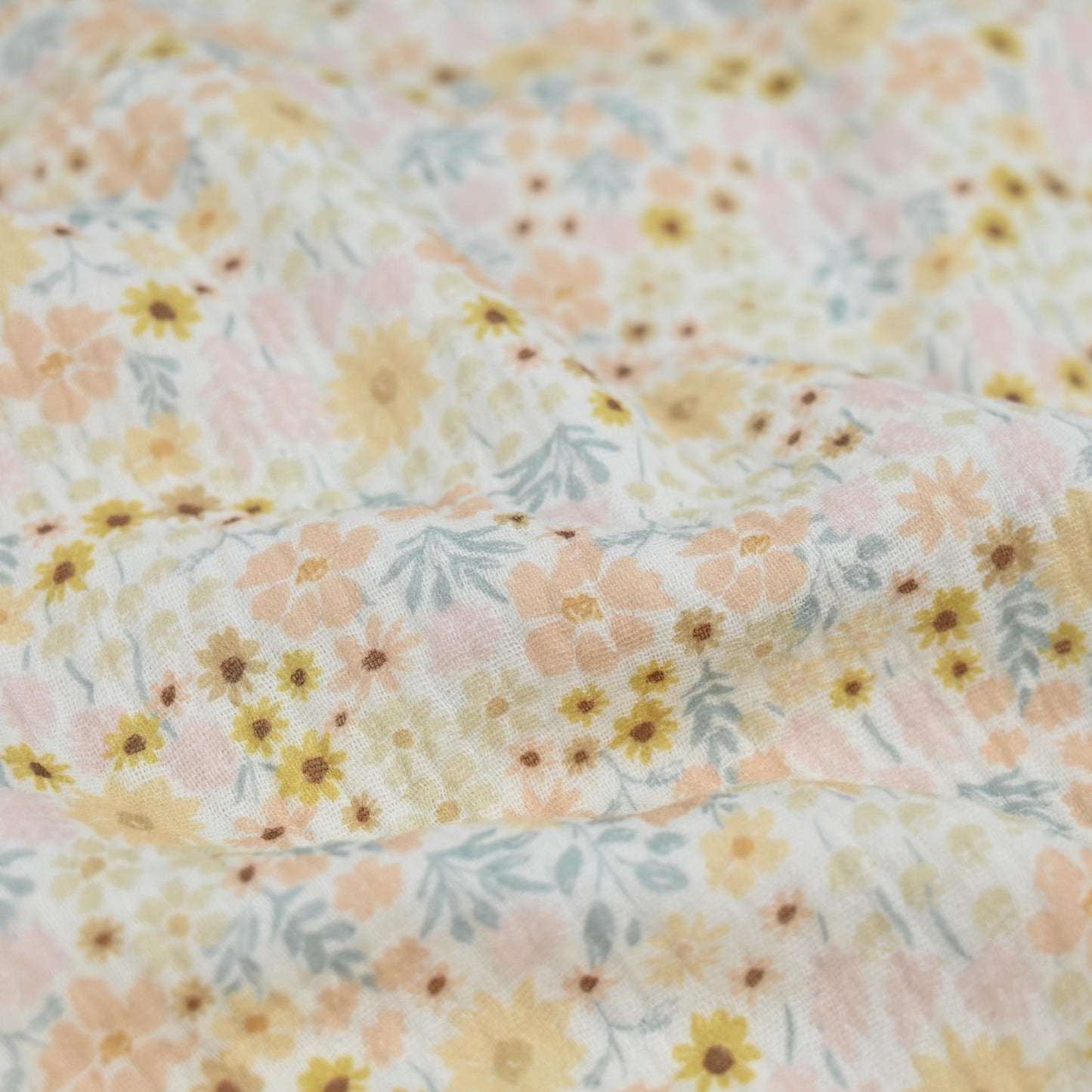 Musselin Millefleurs pastell