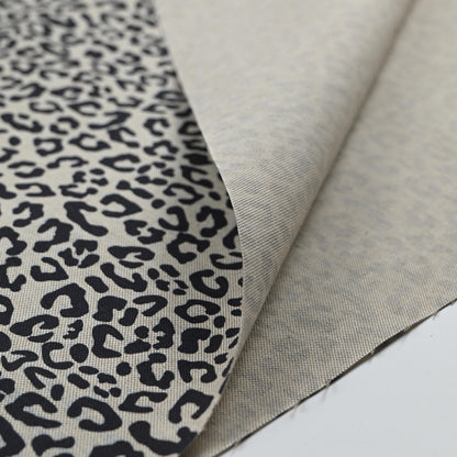 Canvas Stoff Leo-Print