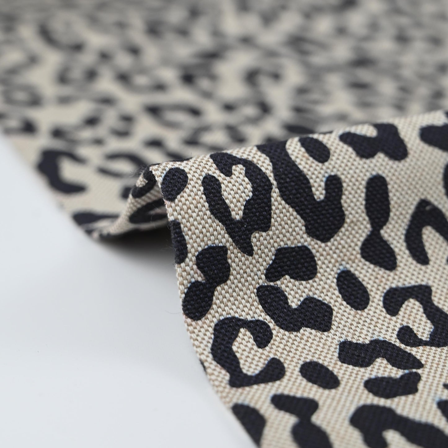Canvas Stoff Leo-Print