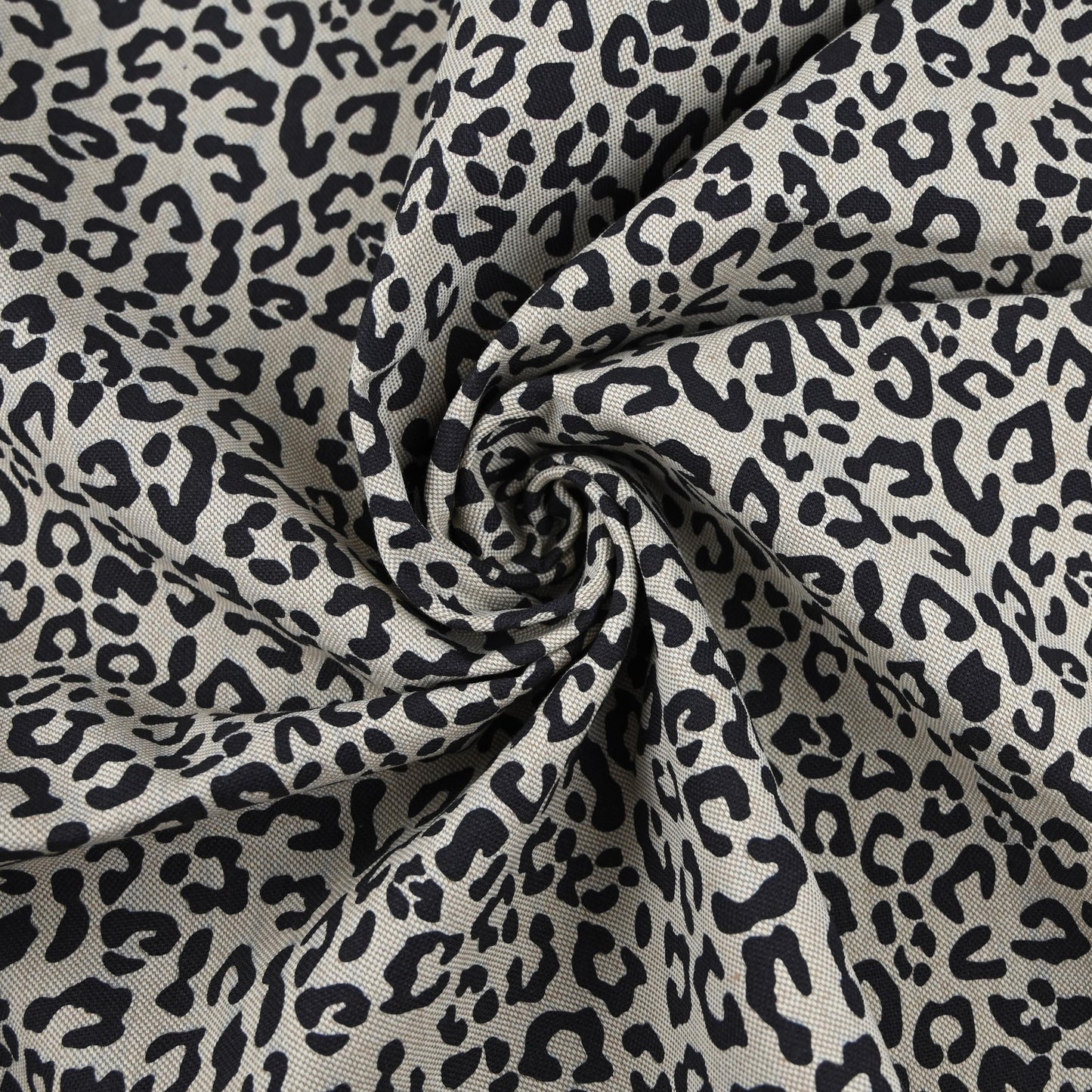 Canvas Stoff Leo-Print