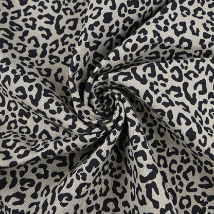 Canvas Stoff Leo-Print