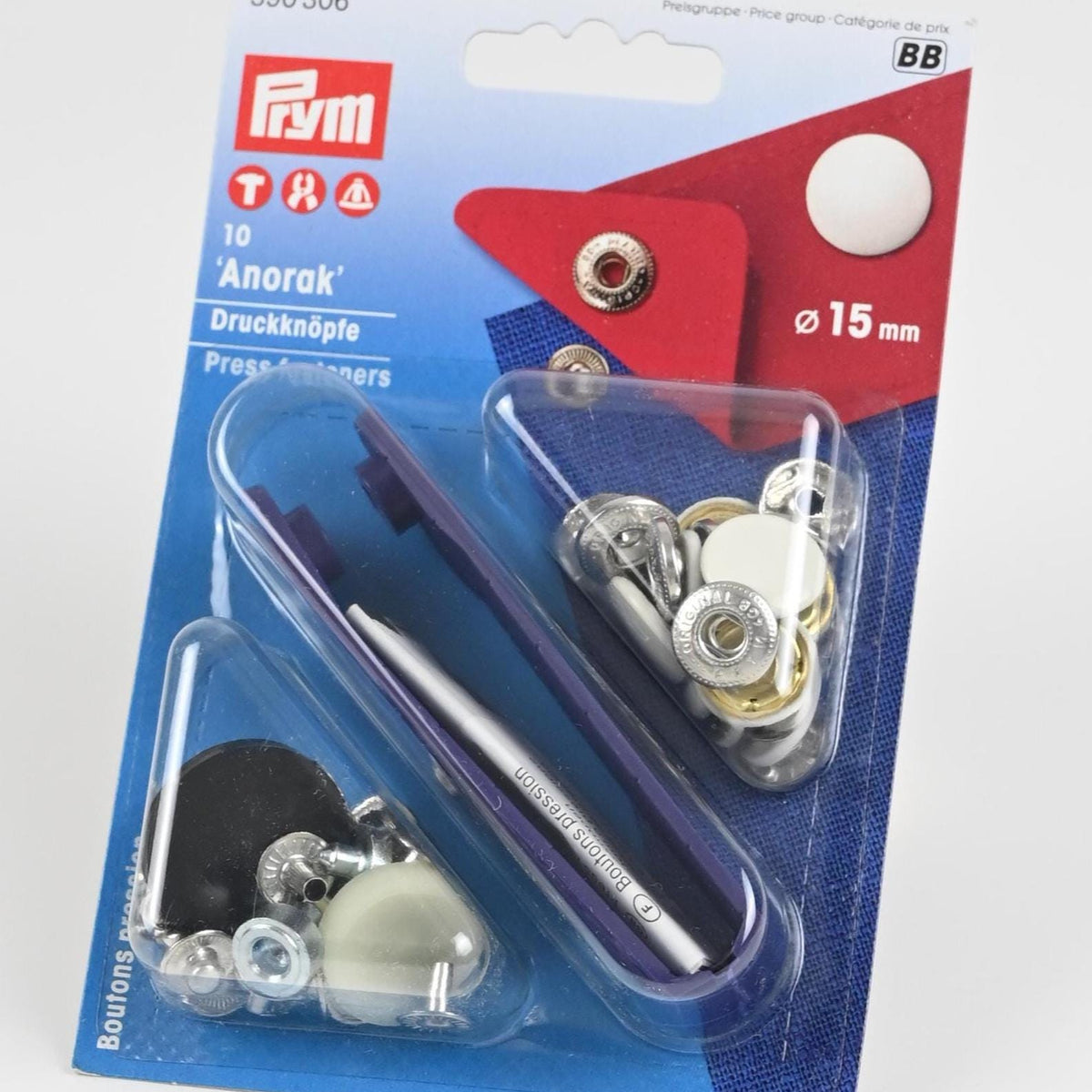 Prym Nähfrei Druckknöpfe 15 mm