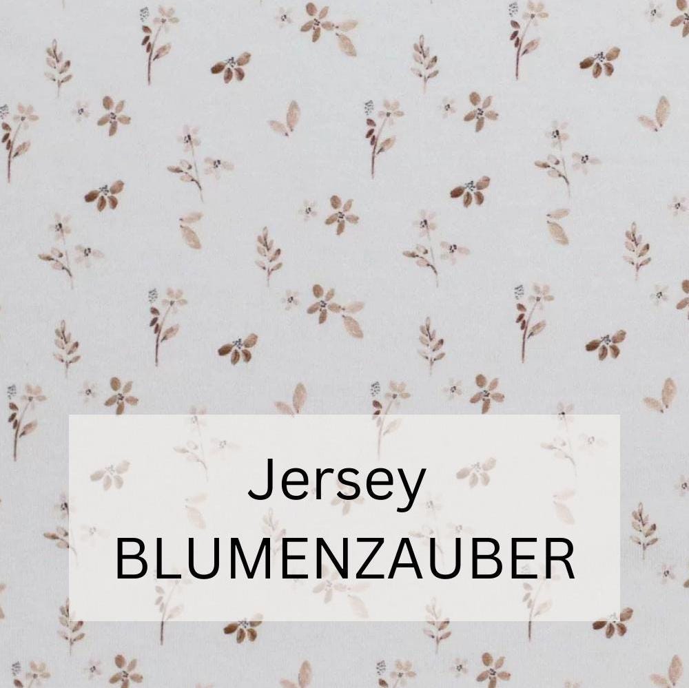 Jersey Blumenzauber Meterware - elli&else