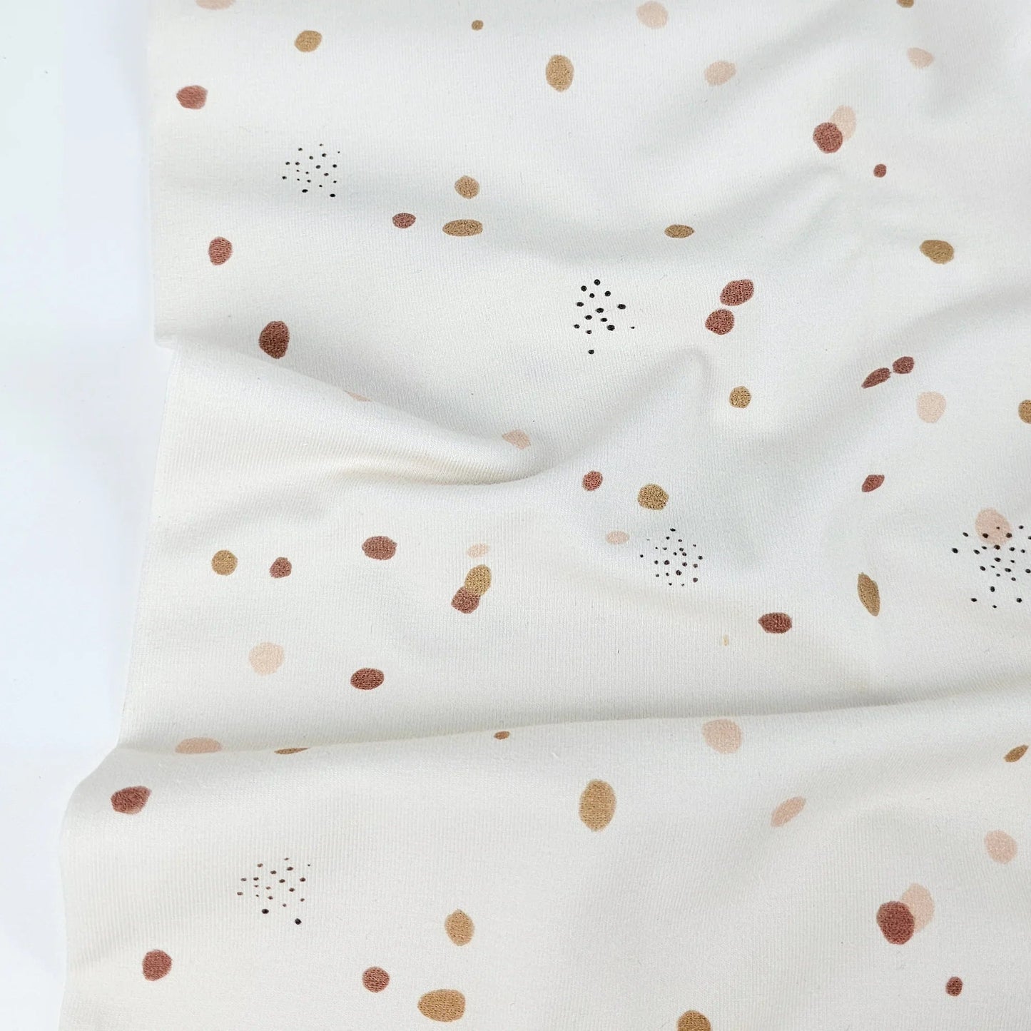 Jersey Konfetti beige Meterware - elli&else