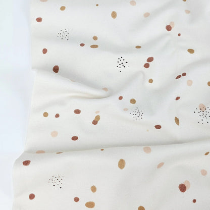 Jersey Konfetti beige Meterware - elli&else