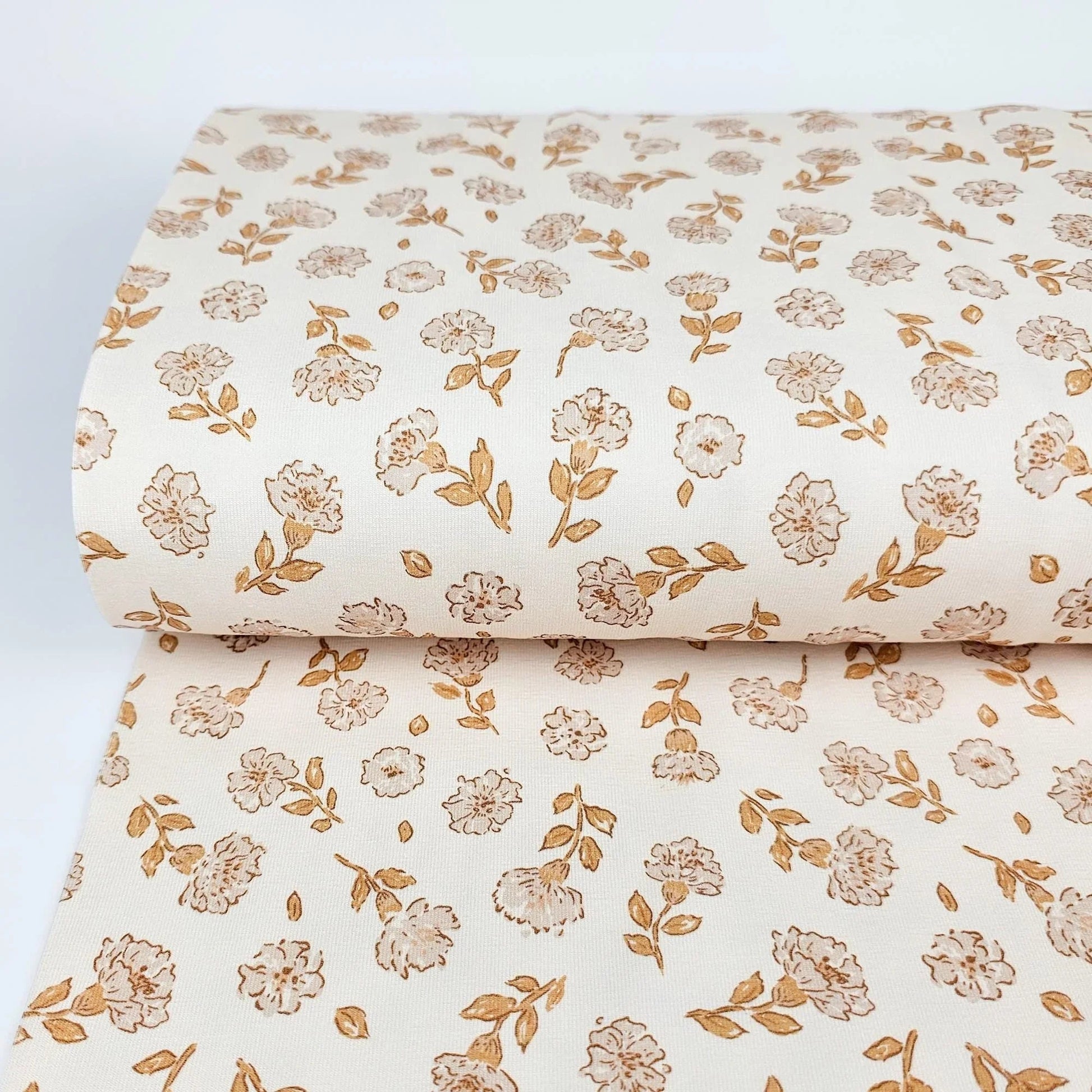 Jersey Nelken beige Meterware - elli&else