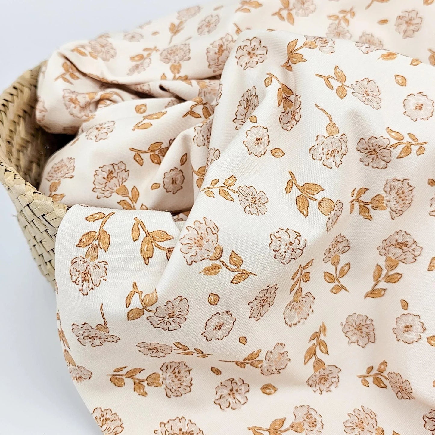 Jersey Nelken beige Meterware - elli&else