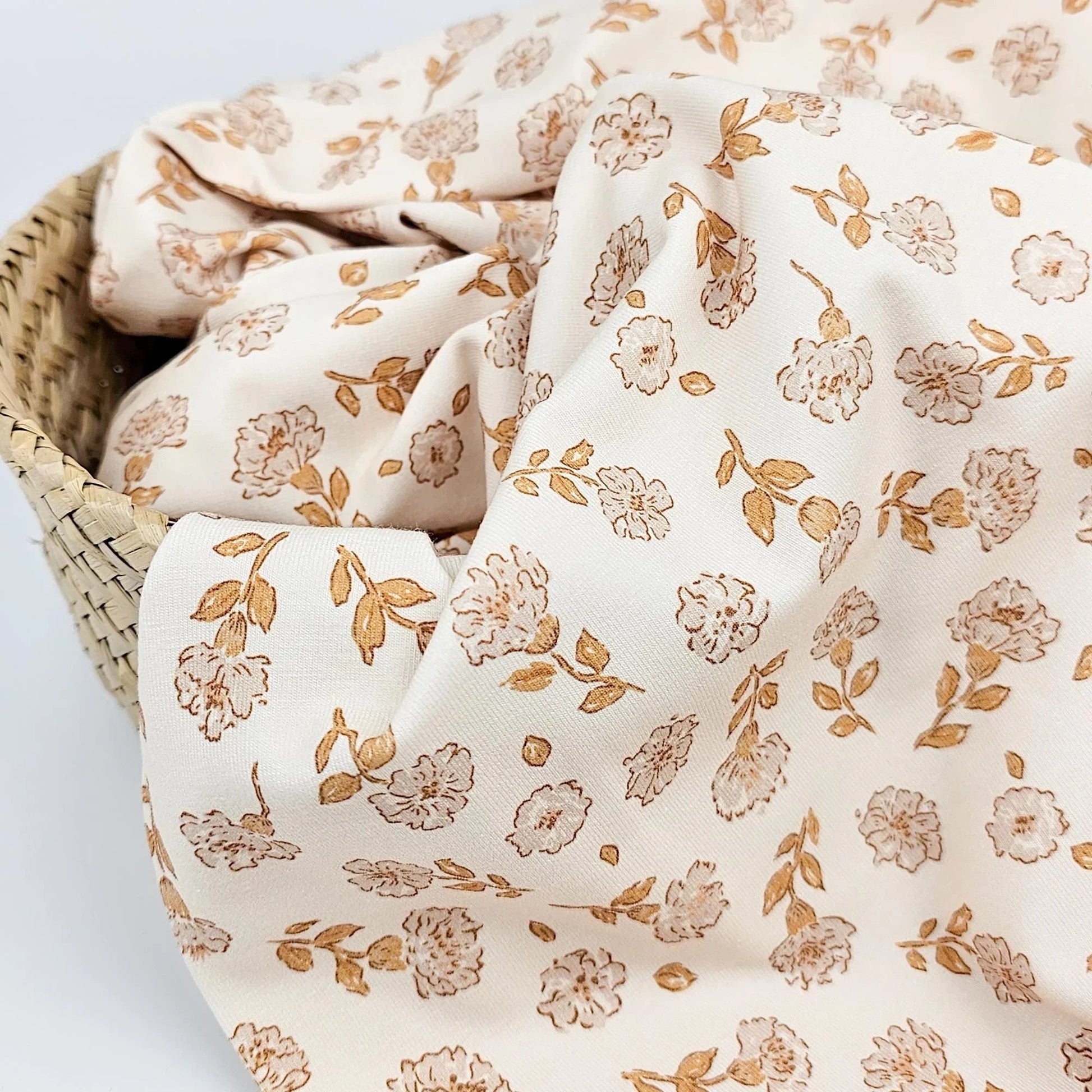 Jersey Nelken beige Meterware - elli&else