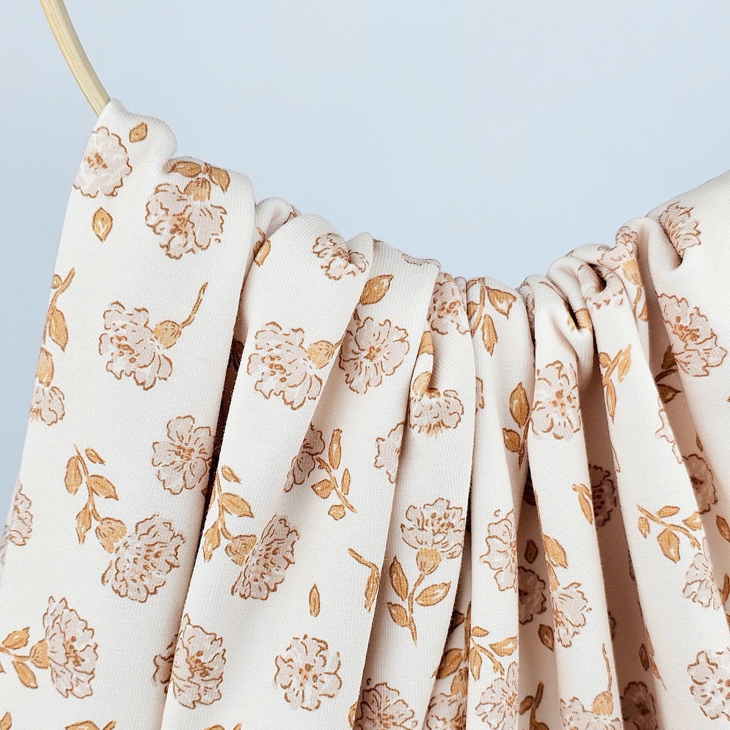 Jersey Nelken beige Meterware - elli&else