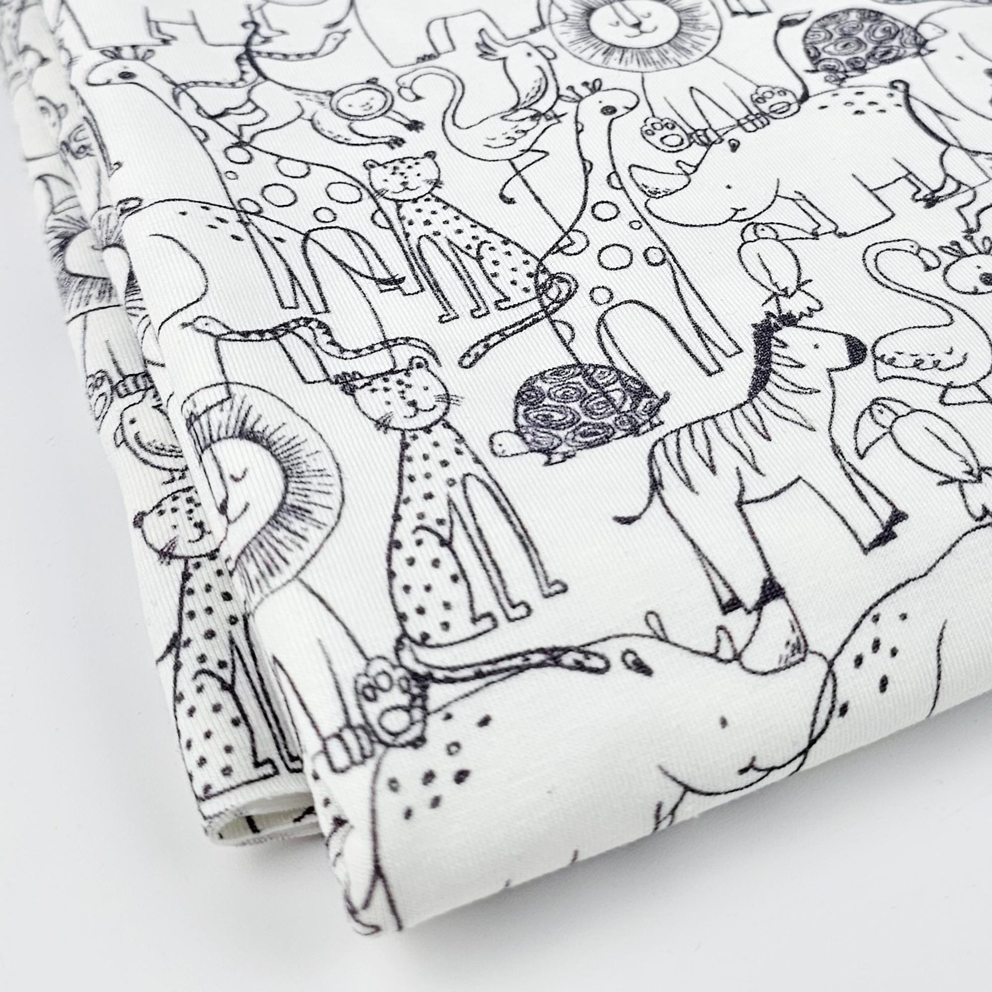 Jersey Safari Tiere Meterware - elli&else