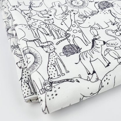 Jersey Safari Tiere Meterware - elli&else