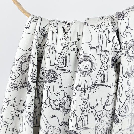 Jersey Safari Tiere Meterware - elli&else