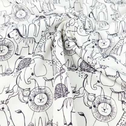 Jersey Safari Tiere Meterware - elli&else