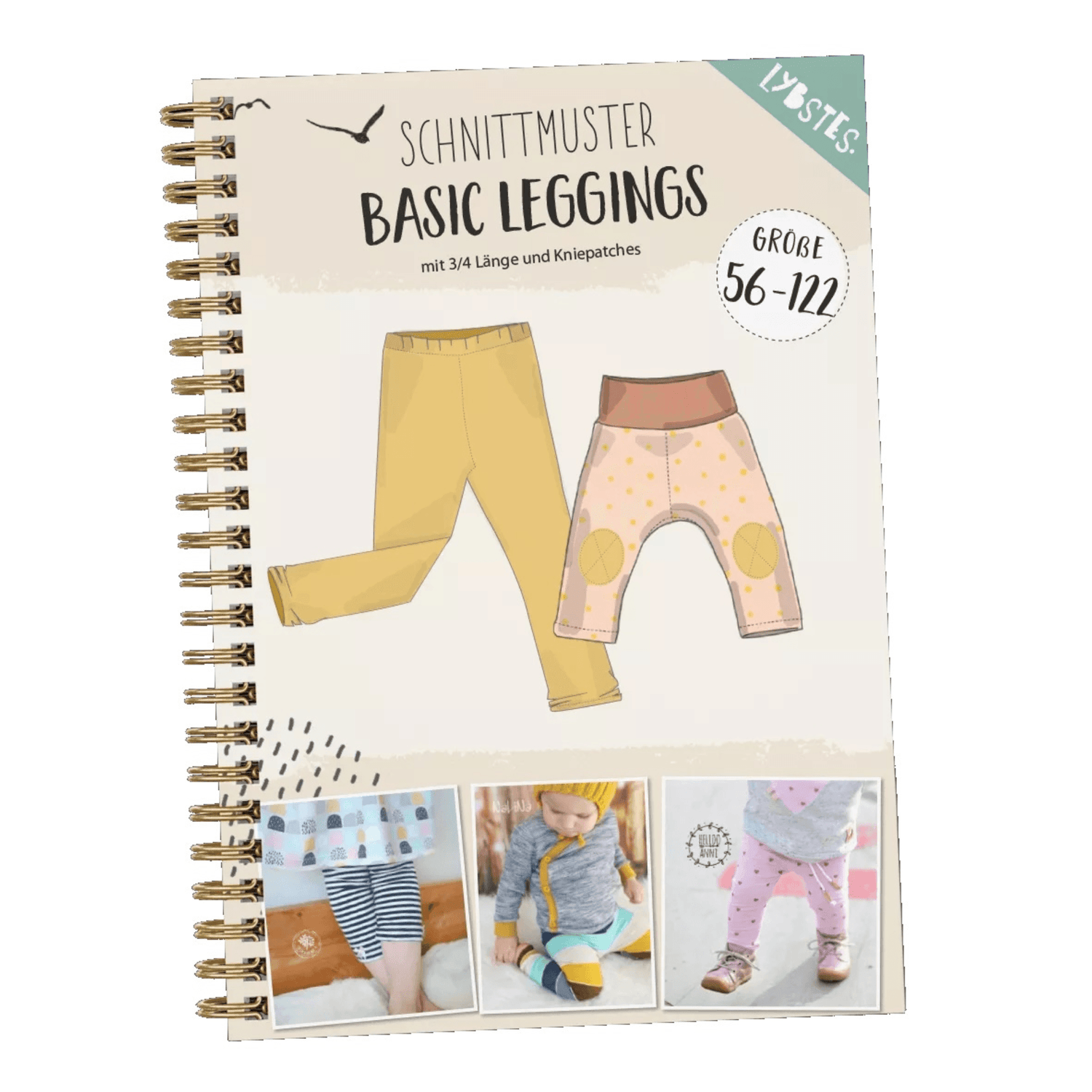 Schnittmuster Leggings Kinder Gr. 56-122 - elli&else