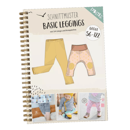 Schnittmuster Leggings Kinder Gr. 56-122 - elli&else