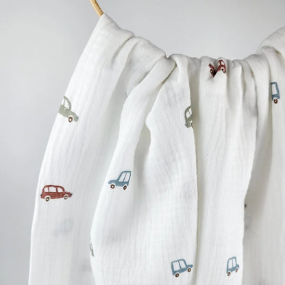 Musselin Autos Meterware - elli&else