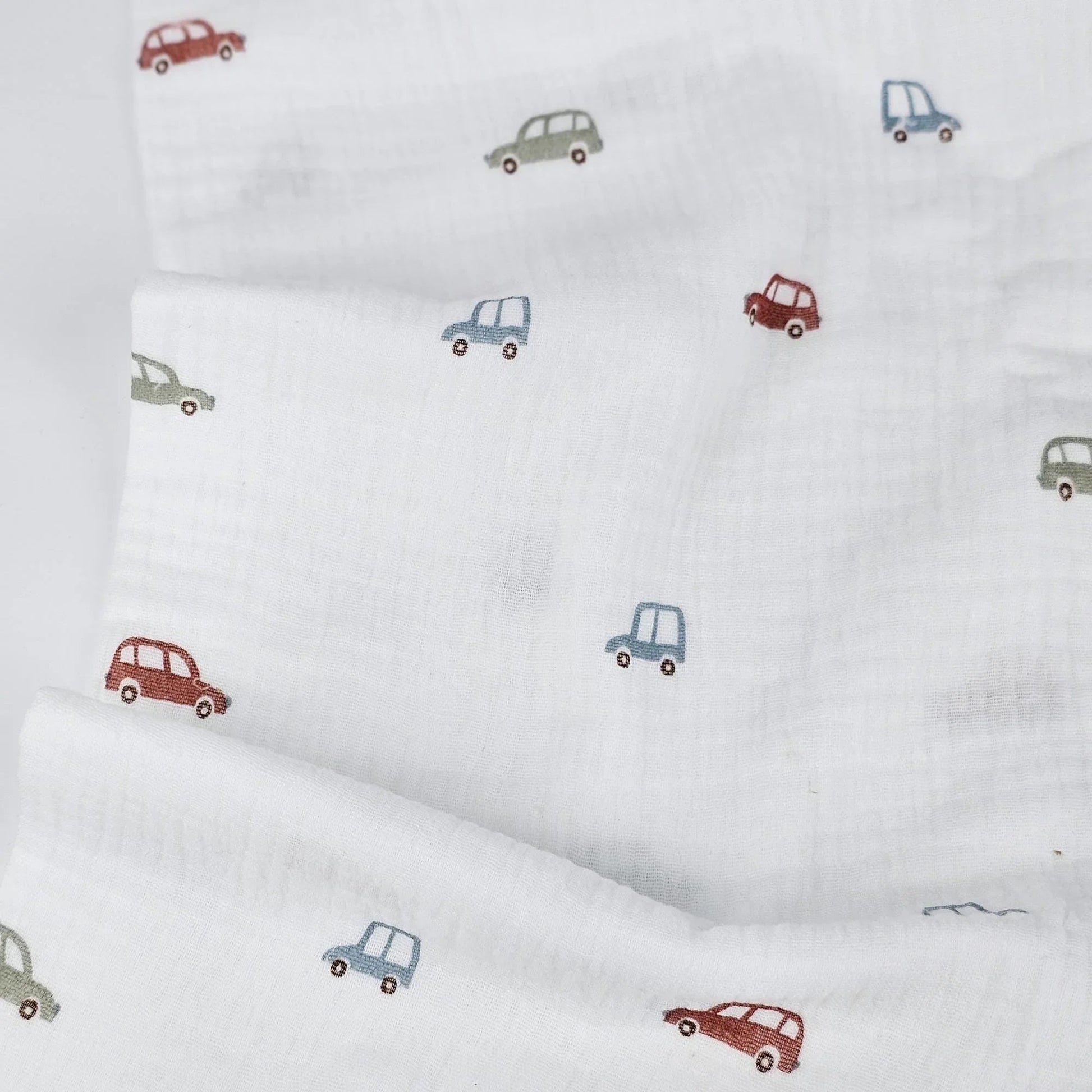 Musselin Autos Meterware - elli&else