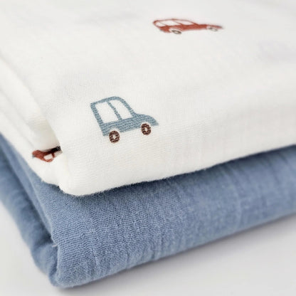 Musselin Autos Meterware - elli&else