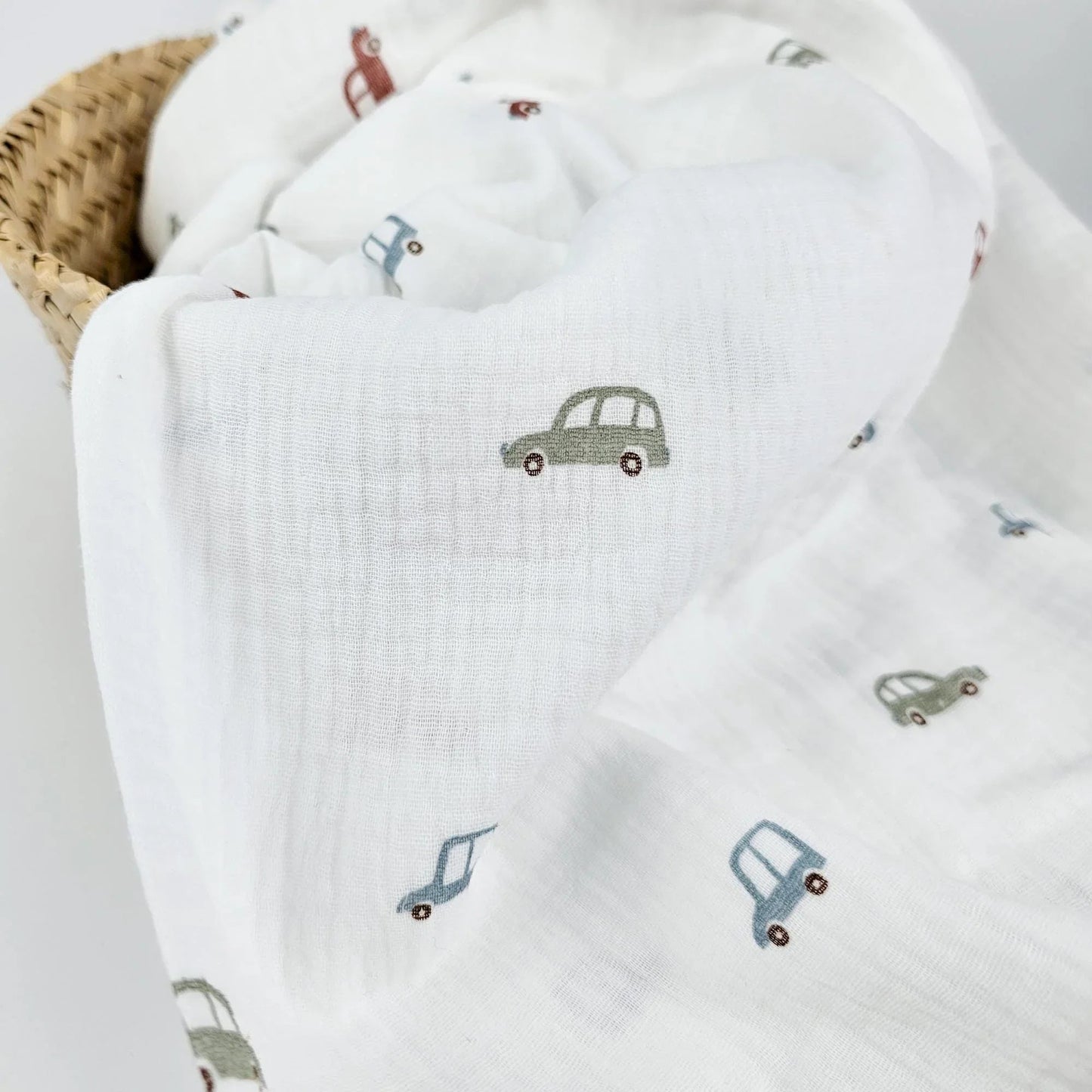 Musselin Autos Meterware - elli&else