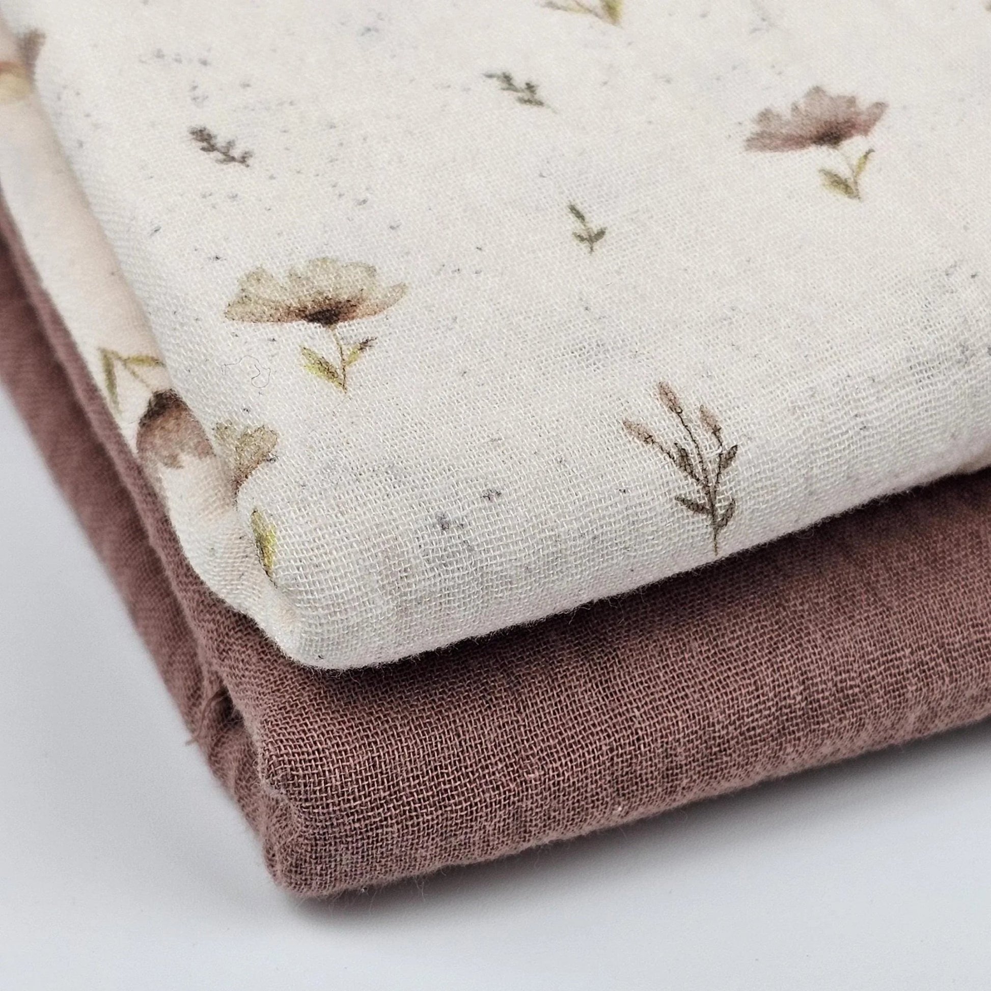 Musselin Boho Flowers Meterware - elli&else