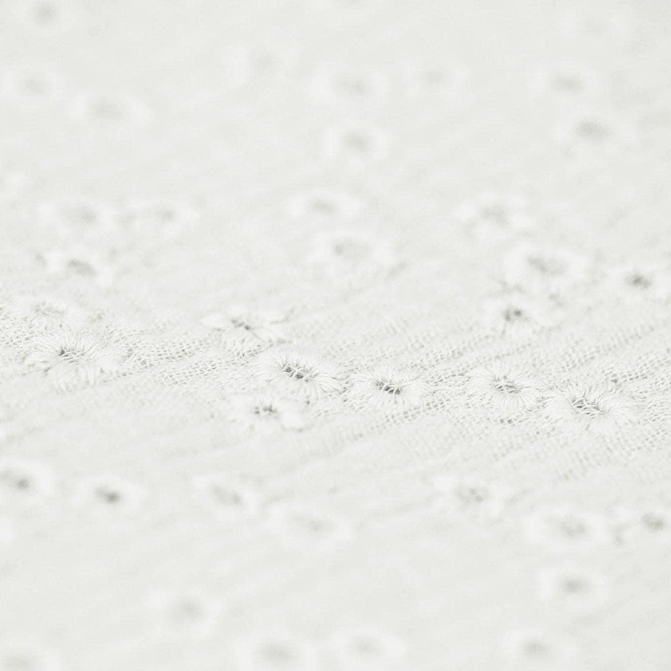 Musselin Embroidery Millefleurs ecru Meterware - elli&else