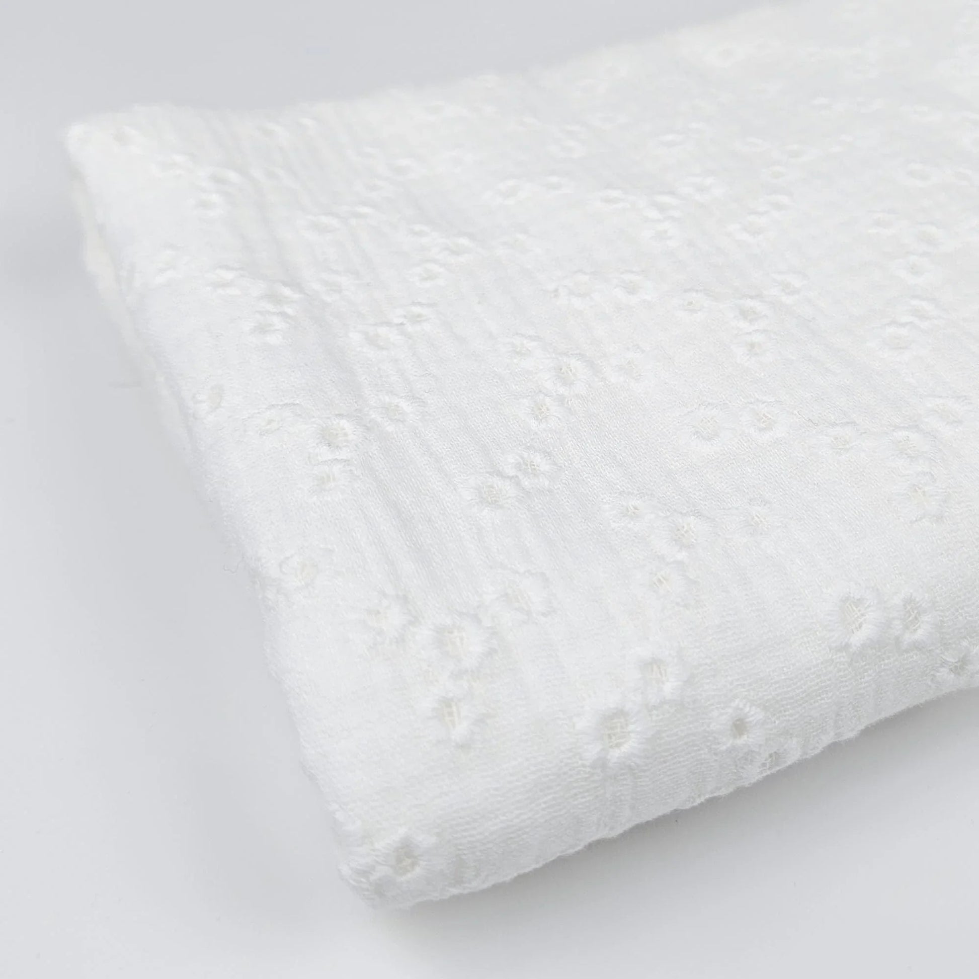 Musselin Embroidery Millefleurs ecru Meterware - elli&else