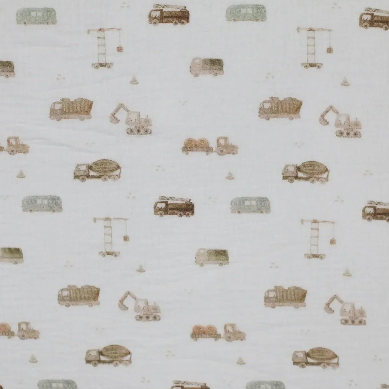 Musselin Fahrzeuge Meterware - elli&else