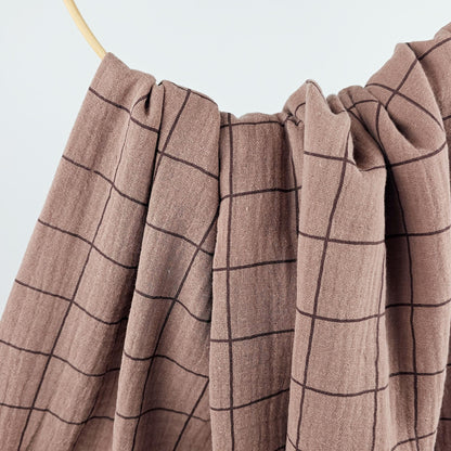 Musselin kariert Meterware - elli&else