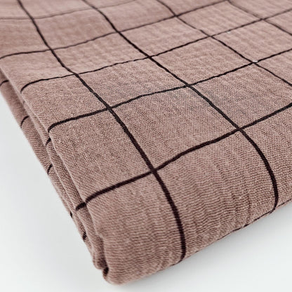 Musselin kariert Meterware - elli&else