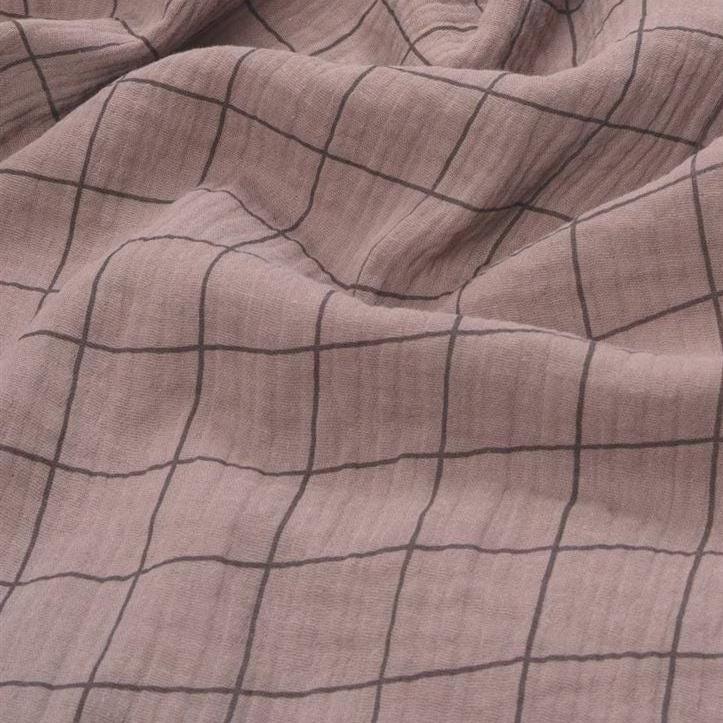 Musselin kariert Meterware - elli&else